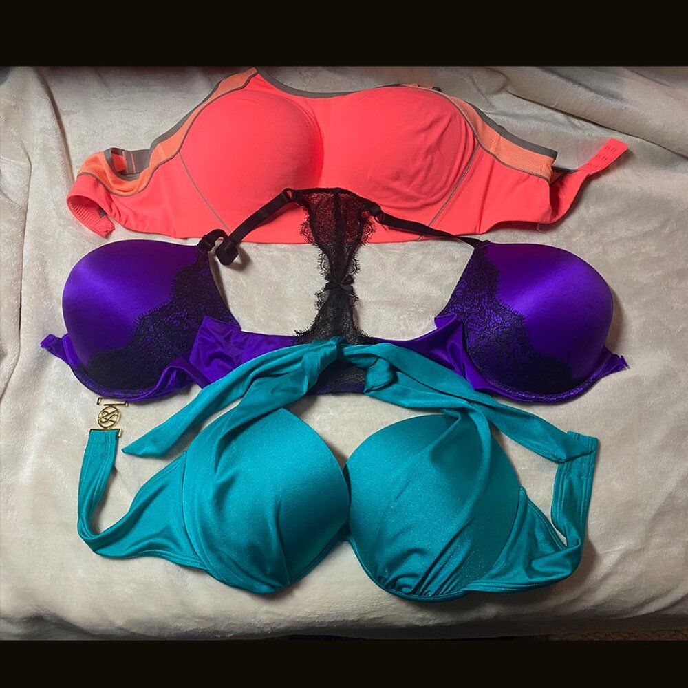 Victoria Secret Bra Trio - 36D
